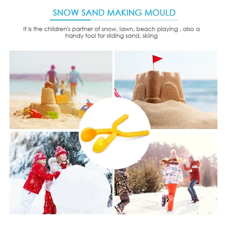 Sand Mold Tool Snow Ball Maker Funny Outdoor Sport Beach Toy, Random Color(Ball)