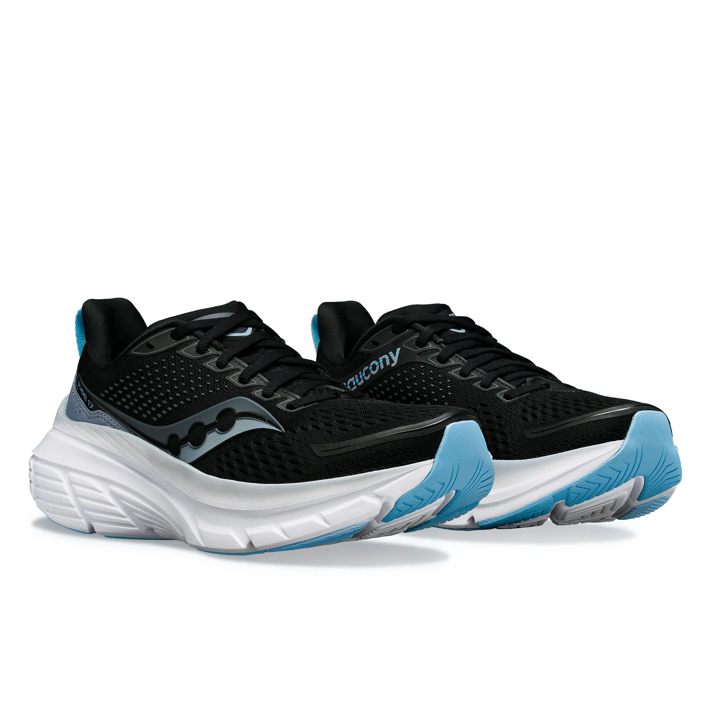 Saucony Women's Guide 17 Running Shoes Black / Fog