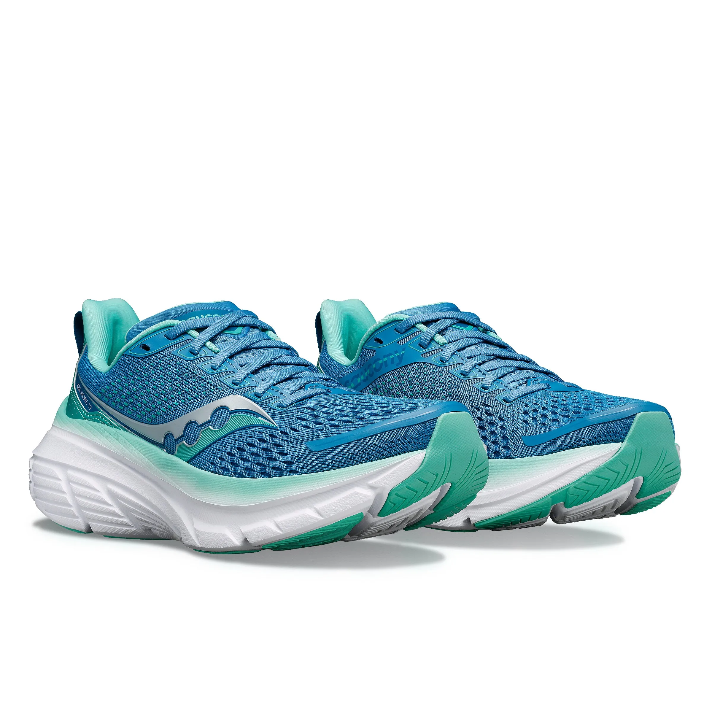 Saucony Women's Guide 17 Running Shoes Breeze / Mint