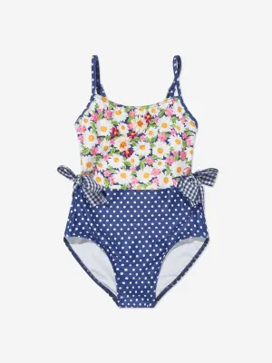 Selini Action Girls Daisy Swimsuit in Multicolour