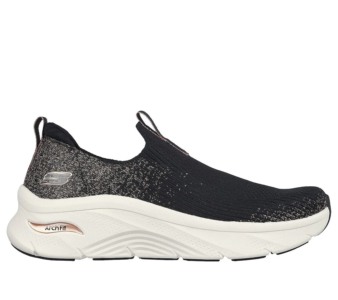 SKECHERS ARCH FIT D'LUX - GLIMMER DUST - 149689 - BKRG