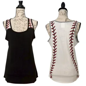 Slugger Baseball Tank (Black or Gray)