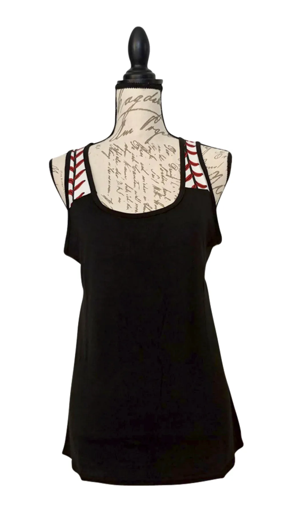 Slugger Baseball Tank (Black or Gray)