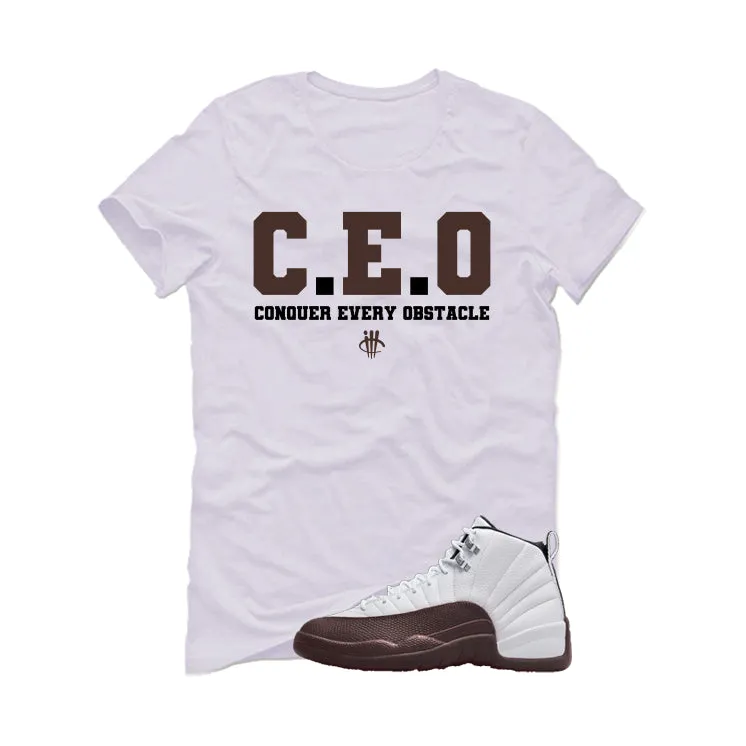 SoleFly x Air Jordan 12 Cafecito| illcurrency White T-Shirt (CEO)| illcurrency