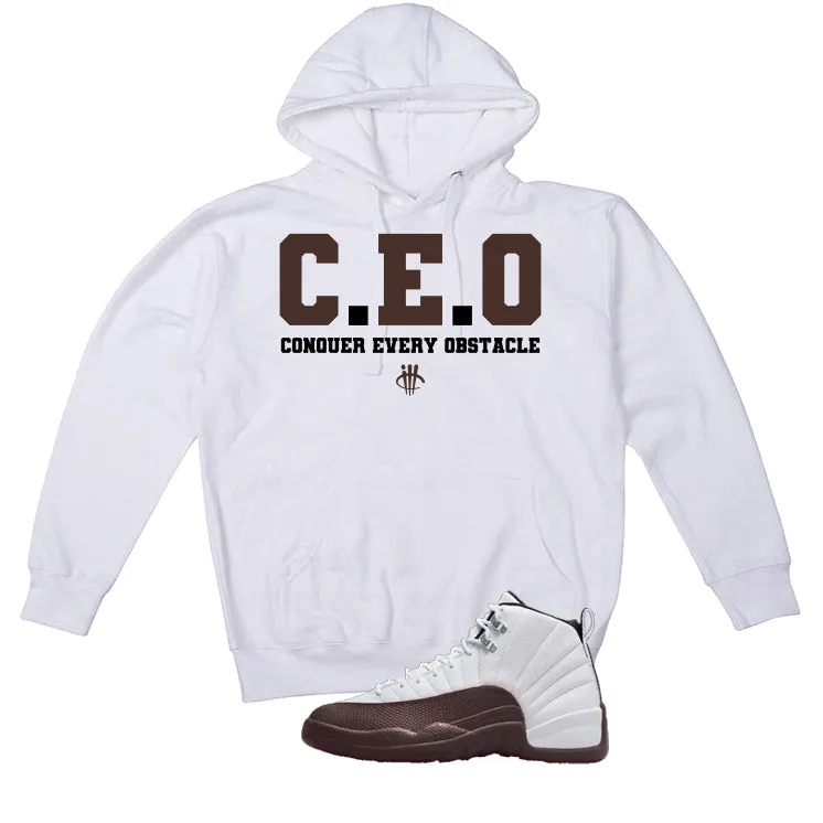 SoleFly x Air Jordan 12 Cafecito| illcurrency White T-Shirt (CEO)| illcurrency