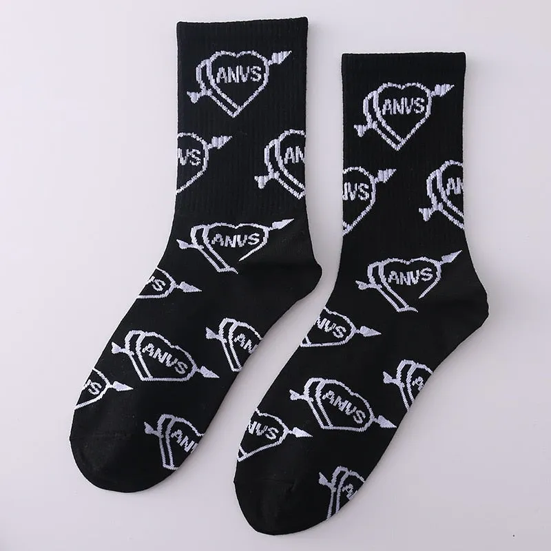 Sports Casual Printed Socks