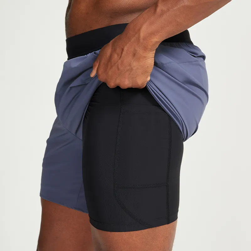 Storm Blue ANY-WEAR™ Short | Smart Apparel