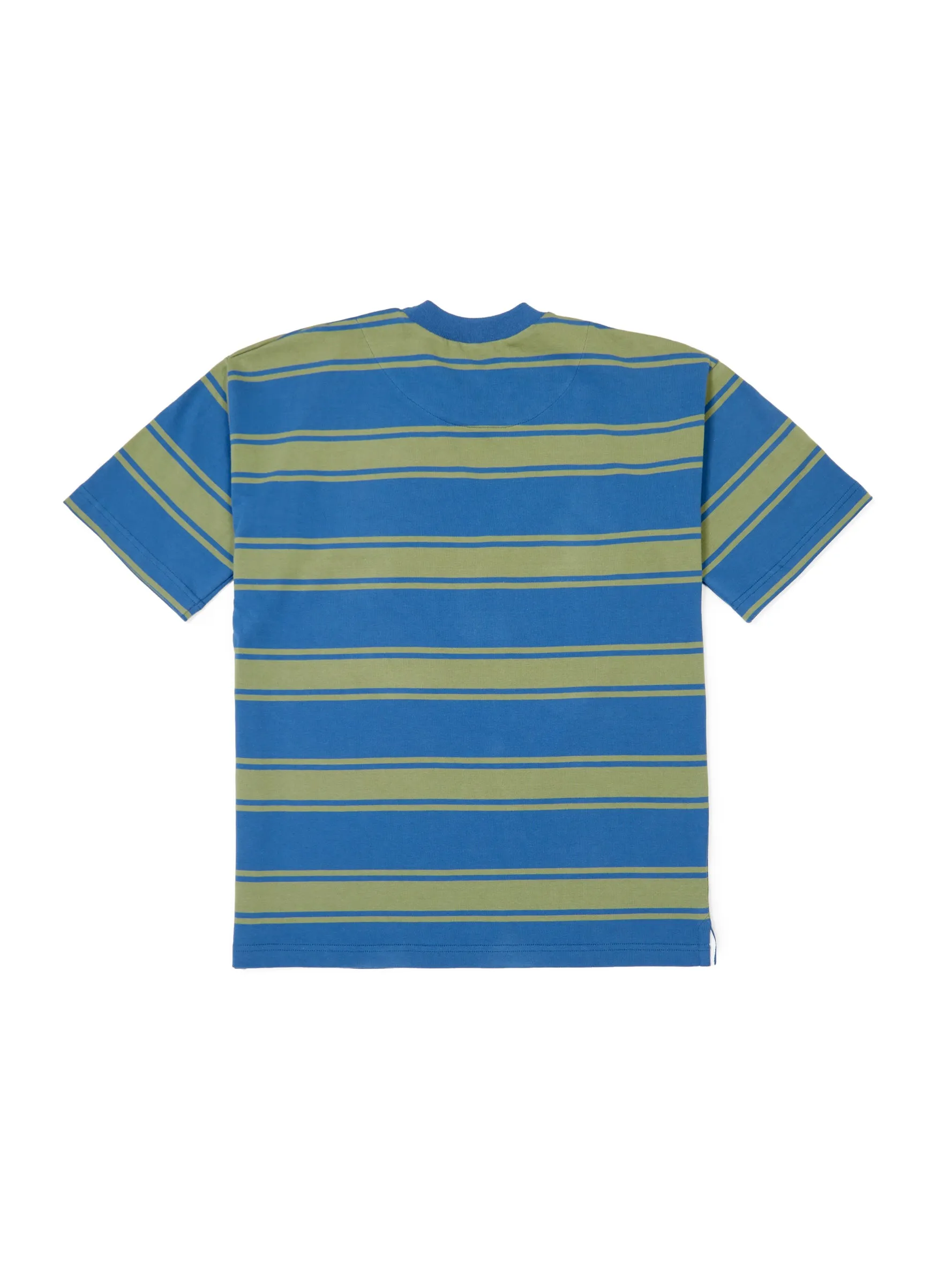 Stripe Tee Blue & Green