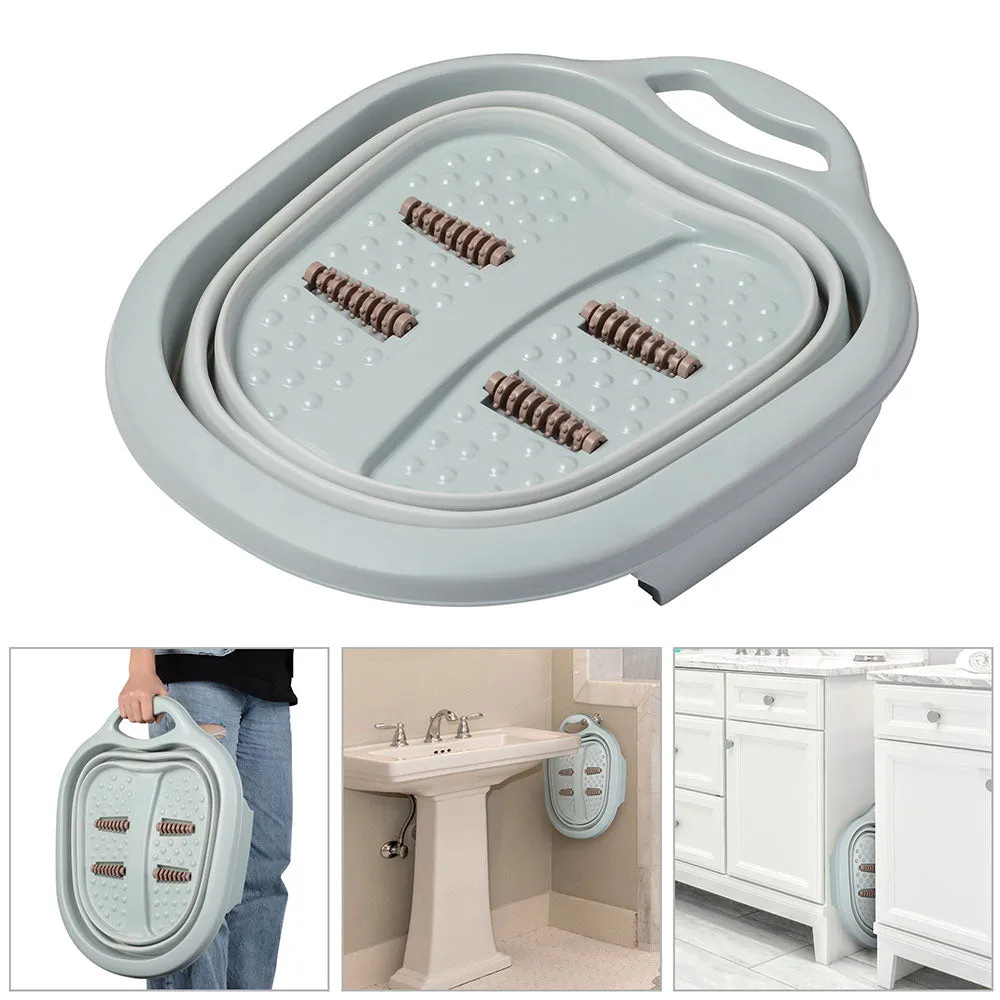 TheLAShop Collapsible Foot Bath Basin Soaking Tub