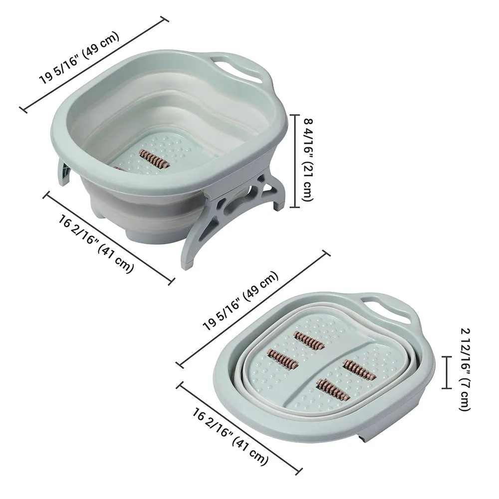 TheLAShop Collapsible Foot Bath Basin Soaking Tub