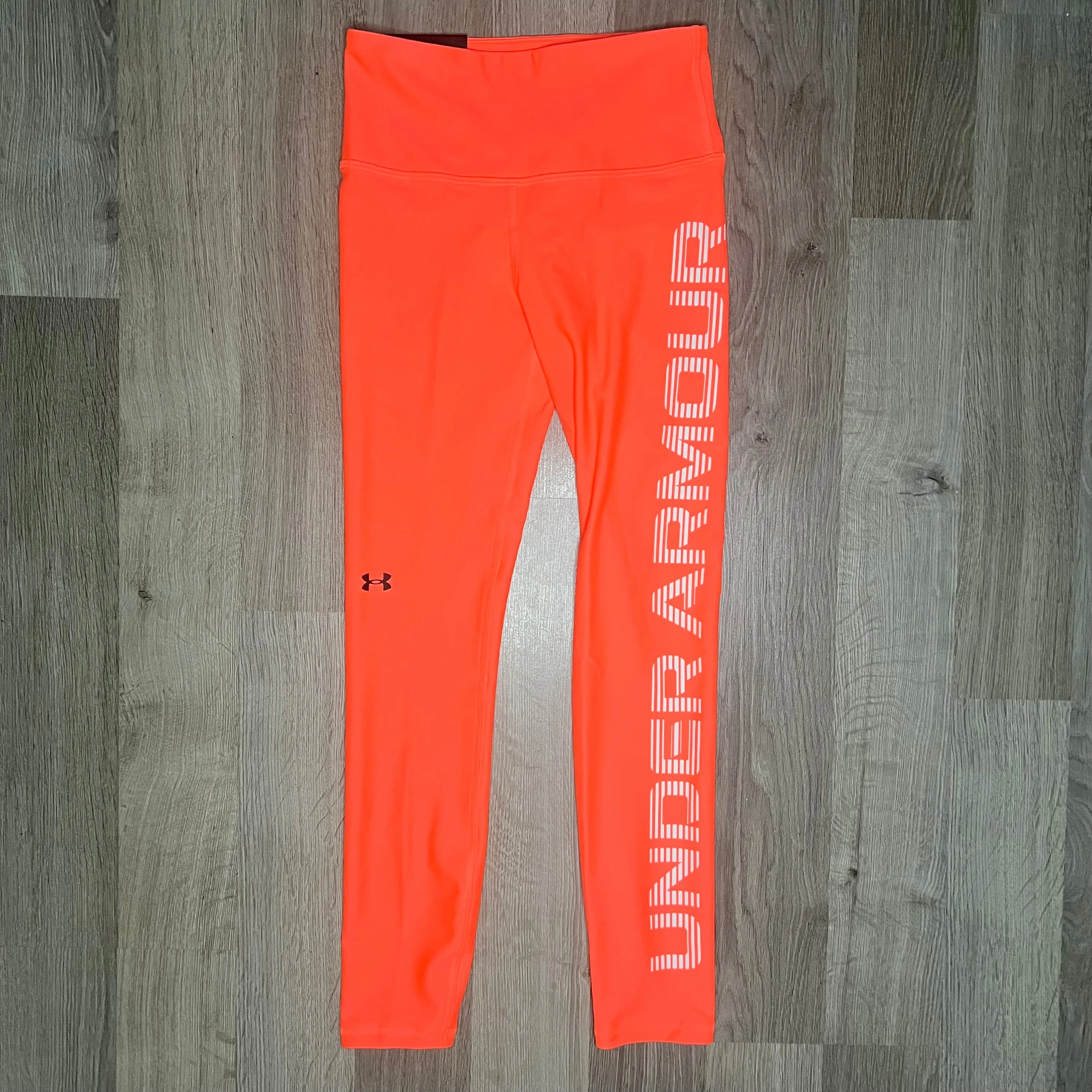 Under Armour Bra / Leggings Set Peach Orange