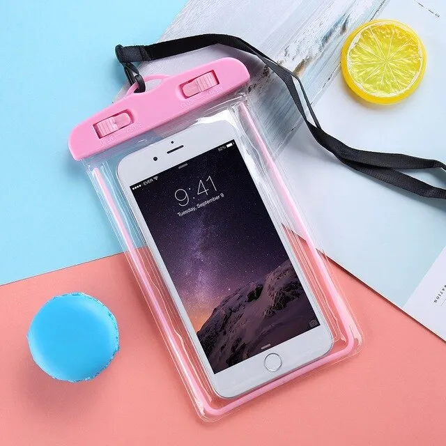 Universal Waterproof Phone Case Protection - Multiple Colours