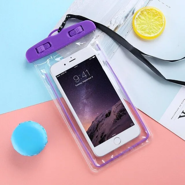 Universal Waterproof Phone Case Protection - Multiple Colours