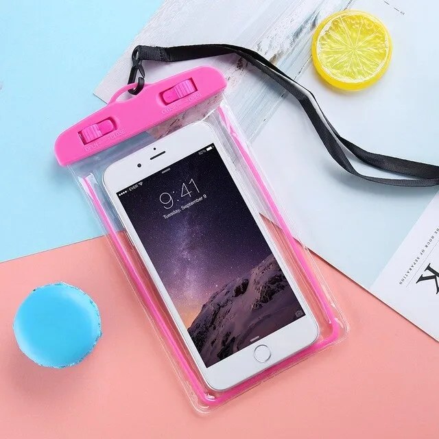 Universal Waterproof Phone Case Protection - Multiple Colours