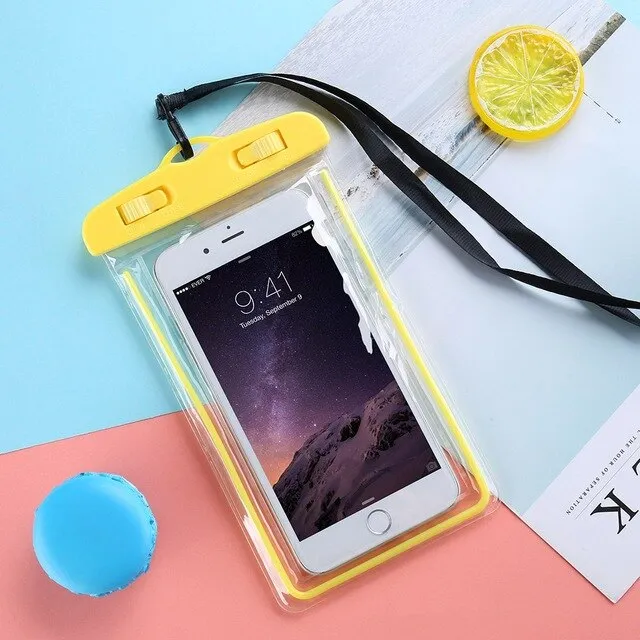 Universal Waterproof Phone Case Protection - Multiple Colours