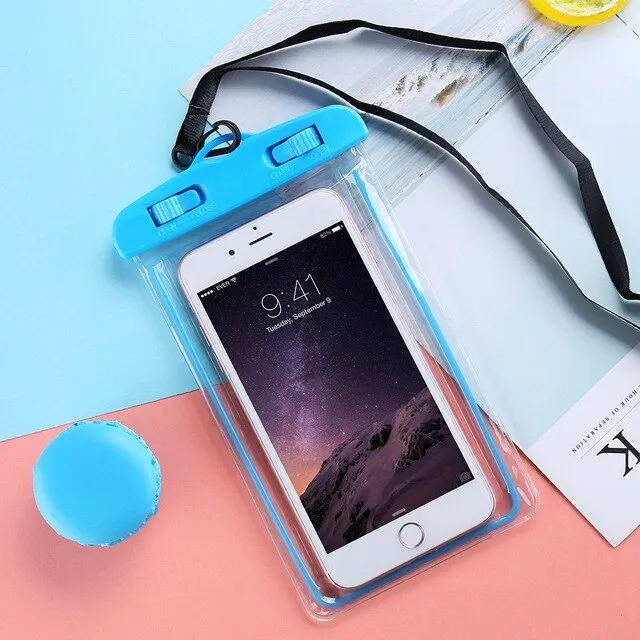 Universal Waterproof Phone Case Protection - Multiple Colours