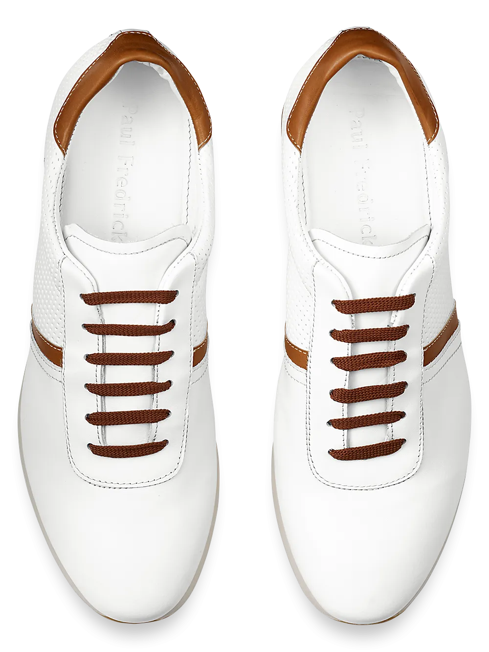 Vernon Sneakers - White/chestnut