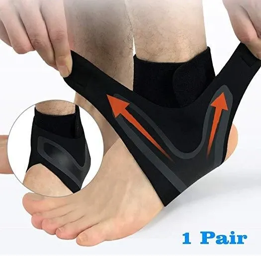 WALK-FREE THE ADJUSTABLE ELASTIC ANKLE BRACE - Ankle Support Brace,Elasticity Free Adjustment Protection Foot Bandage,Sprain Prevention Sport Fitness Guard Band