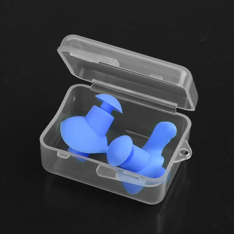 Waterproof Soft Silicone Earplugs  Durable and Portable Swimming Gear