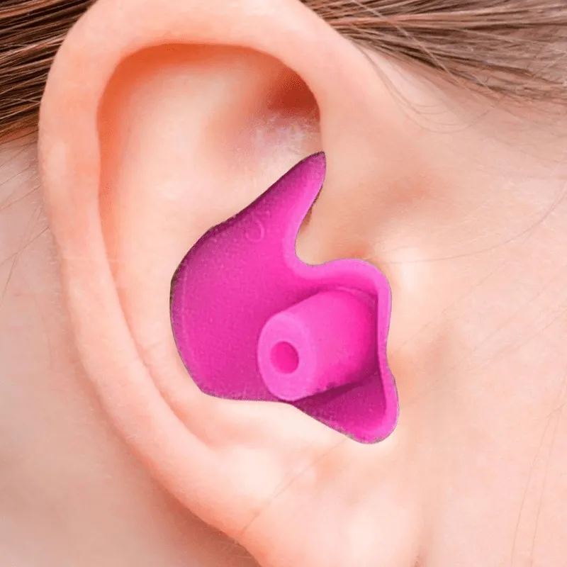 Waterproof Soft Silicone Earplugs  Durable and Portable Swimming Gear