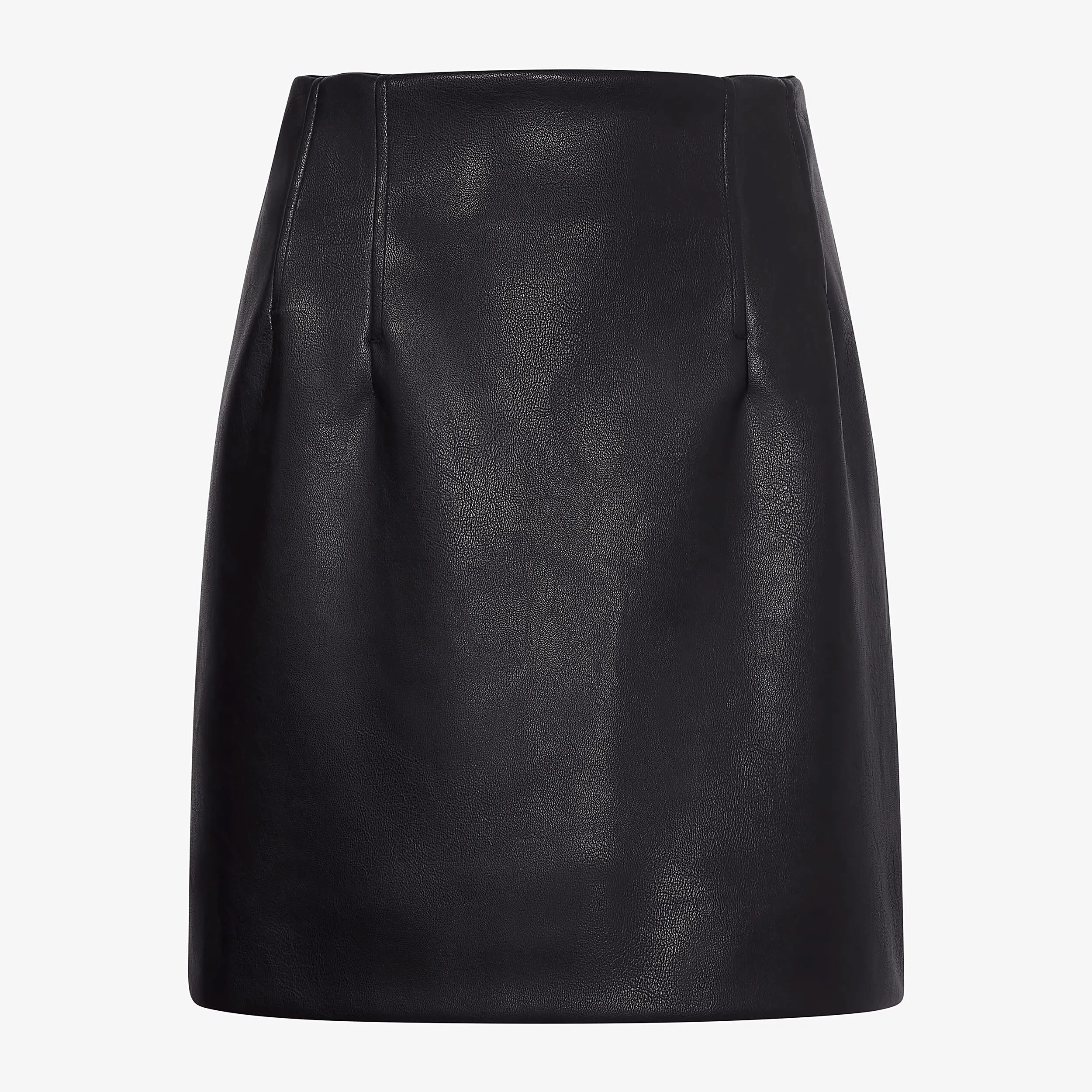 Whitney Skirt - Vegan Leather :: Black