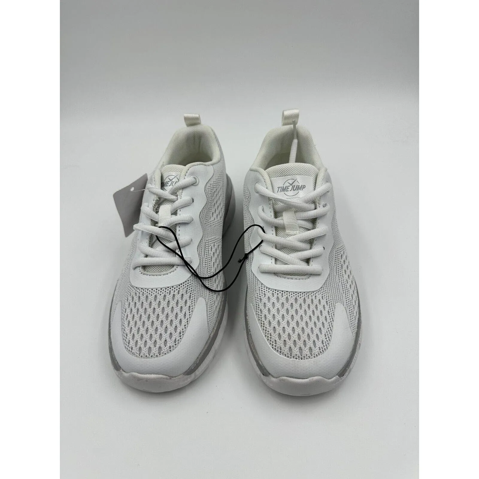 Women's Size 6, All White Sneakers