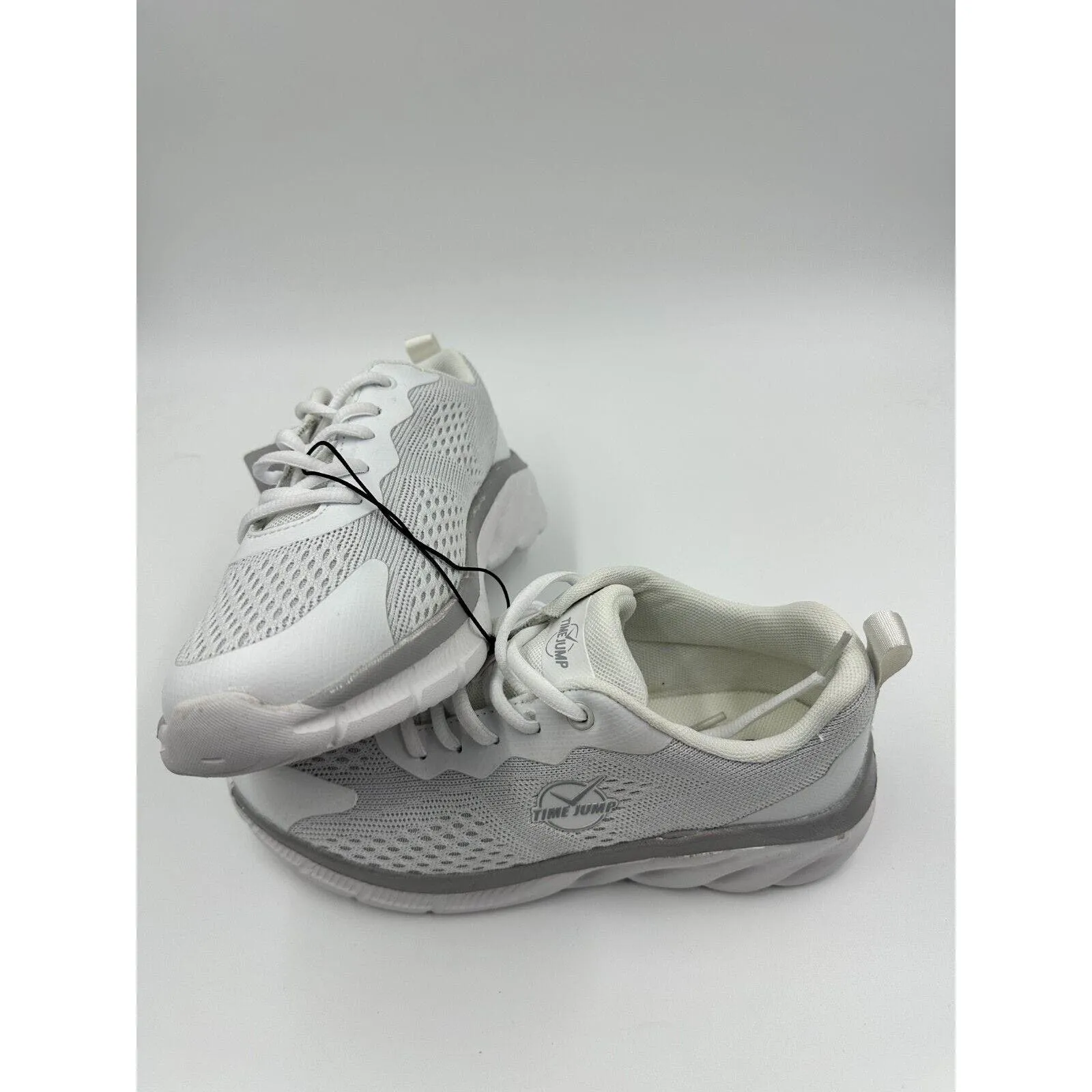 Women's Size 6, All White Sneakers